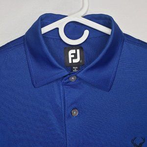 Footjoy Golf Polo Shirt Size XL Dark Blue